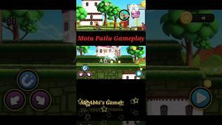Motu Patlu Gameplay 1st time gameplay in youtube for Mr Abhi's Gamer  #shorts