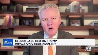 Cloudflare CEO Matthew Prince talks earnings and impact of Trump presidency on cyber security