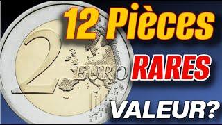 VALEUR de 12 Pièces RARES de 2 EUROS Commémoratives ?