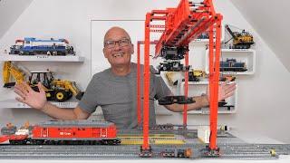 Container Terminal - Ein großer Eigenbau - voll motorisiert!