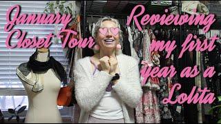 January 2022 Closet Tour | My first year in Lolita