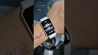 Samsung Fit3 tracks my chest workouts #samsung #samsunggalaxy #samsungfit #fitness #workout