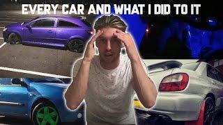 Every Car i Have Owned Since i Passed My Test