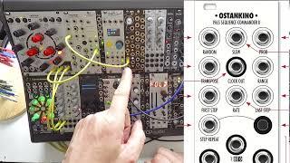 Modulating Sequencers.Ostentatious Ostankino a demo, & tutorial patch. Roto LFO in, Trigger Outs