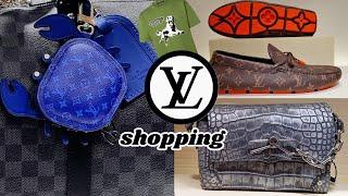 what's NEW at men's LV?  LV SS25 PRE-COLLECTION  LV Ski 2024  LV CRAB BAG CHARM  LV x TIMBERLAND