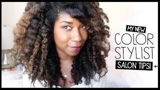 Salon Preparation Tips, My Balayage Color + Stylist | Natural Hair