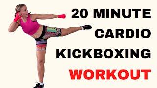 A 20-minute Cardio Kickboxing Workout To Help You Get In Shape!