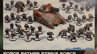 Unboxing The Forge Father Strike Force (Mantic, Firefight)