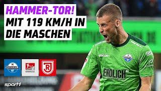 SC Paderborn - Jahn Regensburg | 2. Bundesliga Tore und Highlights 8. Spieltag