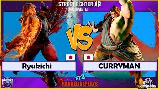 Street Fighter 6 - Ryukichi (ken) VS CURRYMAN (E.honda) *** Masterz TV