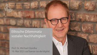 „Ethische Dilemmata sozialer Nachhaltigkeit" mit Prof. Dr. Michael Opielka