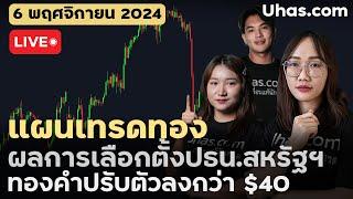 Live วันนี้เทรดทอง 6 พฤศจิกายน 2024 | โซน TP และ SL | ตามแผนเทรดทอง l วิเคราะห์ทองรายวัน