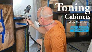 Toning Cabinets with Water Based Renner Wood Coatings