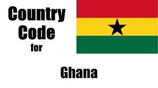 Ghana Dialing Code - Ghanaian Country Code - Telephone Area Codes in Ghana