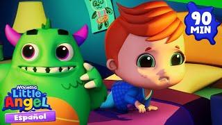 ¿Qué hay debajo de mi cama? | Caricaturas | Canciones Infantiles| Little Angel Español