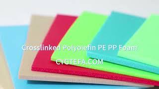 CROSS LINKED POLYETHYLENE FOAM