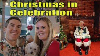 Celebration Florida's Enchanted Christmas: Snoap, Skating & Santa | Delicious Pastries | Decorations