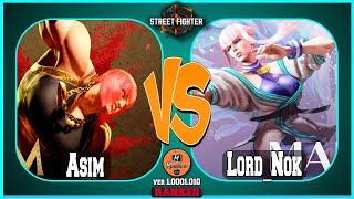 SF6 Asim (marisa) VS (manon) Lord Nok Masterz TV