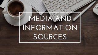 MEDIA AND INFORMATION SOURCES | Indigenous Media, Library, and Internet