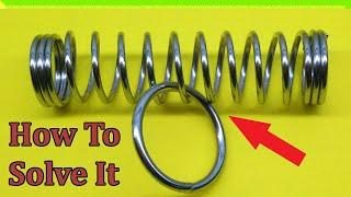 How to Solve Spring and Ring Puzzle | Spring Ring Puzzle Solution | IH Puzzles | puzzle solver