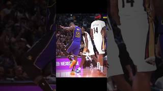 LeBron's "The Silencer" Celebration #shorts #nba #nbahighlights #lebronjames #lakers