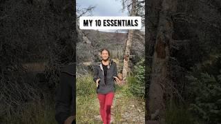 These are my 10 essentials for Hiking and Backpacking as a solo female explorer. #hiking