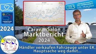 Händler verkaufen viele Fahrzeuge unter EK, Hauptsache weg damit...Marktbericht Caravan Salon 2024