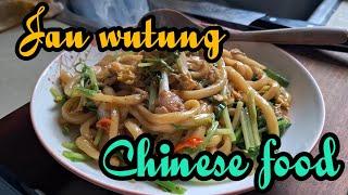 MIE UDON GORENG || JAU WUTUNG CHINESE FOOD