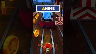 Anime X Subway Surf.       #Anime #Game #Music #Video #AGMV #Trend