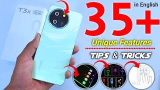 Vivo T3x 5g Top 35+ Hidden Features | Vivo T3x 5g Tips and Tricks In English | Vivo T3x 5g