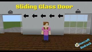 How to Make a Sliding Glass Door! If You Want to See the Full Video Go to My Channel #shorts