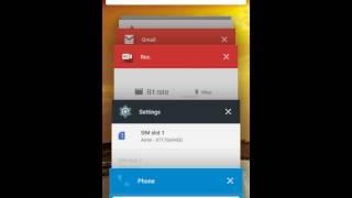 Android One running Android 5.1 and Dialer behavior with multiple sims