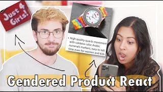 Reacting To Pointlessly Gendered Products | ft. @shaaba