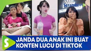 Janda Dua Anak Ini Buat Konten Lucu di TikTok, Pura pura Cari Jodoh Hingga Kena Tipu