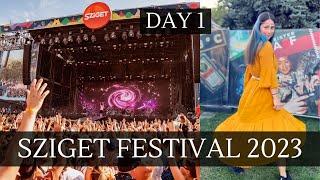 Sziget Music Festival 2023, Day 1 - Florence and The Machine, Bonobo, Foals | Dilya London