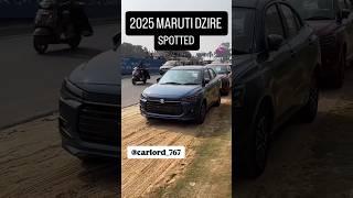 2025 Maruti Dzire has been spotted testing in all its glory without the camouflage! #PowerDrift