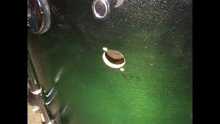 Putting a Hole in my Kick Drum ( Installing surface mount XLR)