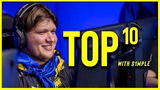 S1mple tries to somehow only pick 10 highlights!