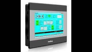 #2 - HMI Coolmay TK6070HD comunicando MODBUS com CLP FX3U Mitsubishi clone.