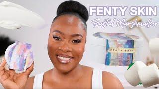 NEW FENTY SKIN LIMITED EDITION TOASTED MARSHMALLOW BUTTA DROP SHIMMERING BODY BUTTER REVIEW 2024