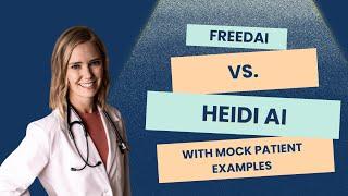FreedAI vs. HeidiAI what charting tool is right for you?