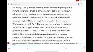 Exploration and analysis of annotated, 3D models of cancer at single-cell resolution using VR