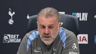 "WE WILL BRING SUCCESS TO THIS CLUB!" PRESS CONFERENCE: Ange Postecoglou: Tottenham v Bournemouth