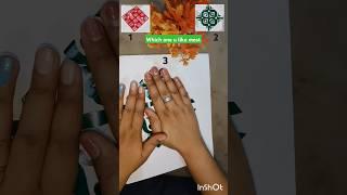 which one u like most #paper #design #craft #art #easy #learning #tutorial #trending #ytshorts #new