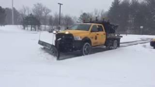 DOT clearing Park & Ride at Northway Exit 8