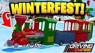 NEW Winterfest EVENT & Update In Driving Empire!