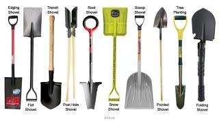 Types of Shovel – Parts, Uses, Advantages & Disadvantages