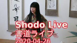 Shodo Live für Anfänger 書道を始める方へ Japanische Kalligraphie mit Yuki  und Katze 猫も登場