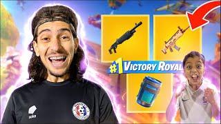 ON DOIT FAIRE TOP 1 QUE AVEC DES ARMES LEGENDAIRES ! ( Fortnite CHAPITRE 1)