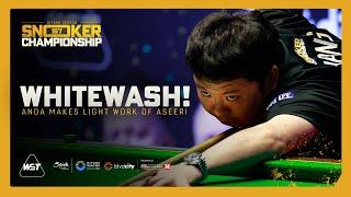 DOMINANT PERFORMANCE! | Zhang Anda vs Ahmed Aseeri | Riyadh Season Snooker Championship